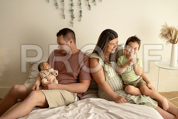 KC Newborn Photographer | Studio Lifestyle Newborn Photography