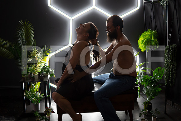Intimate Kansas City Couples Boudoir | Luxury Studio Photography