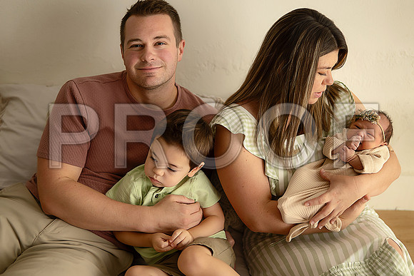 KC Newborn Photographer | Studio Lifestyle Newborn Photography