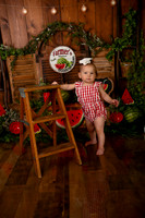 Kansas City Watermelon Cake Smash Photographer | First Birthday Portraits