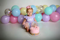 Kansas City Cake Smash Photographer | Custom Sets & First Birthday Portraits
