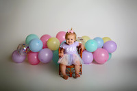 Kansas City Cake Smash Photographer | Custom Sets & First Birthday Portraits
