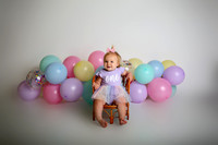 Kansas City Cake Smash Photographer | Custom Sets & First Birthday Portraits