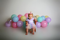 Kansas City Cake Smash Photographer | Custom Sets & First Birthday Portraits