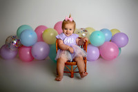 Kansas City Cake Smash Photographer | Custom Sets & First Birthday Portraits