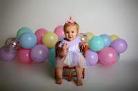 Kansas City Cake Smash Photographer | Custom Sets & First Birthday Portraits