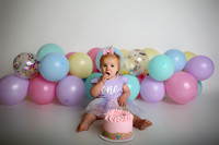 Kansas City Cake Smash Photographer | Custom Sets & First Birthday Portraits