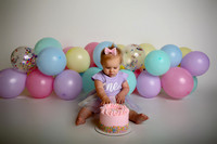 Kansas City Cake Smash Photographer | Custom Sets & First Birthday Portraits