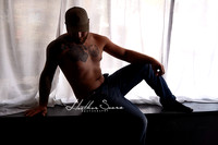 KC Male Boudoir Photographer | Bold & Modern Studio Portraits
