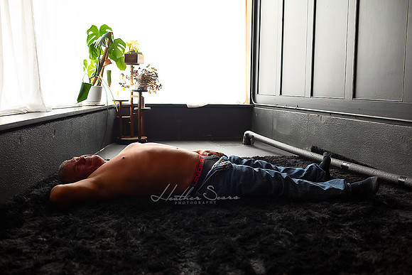 KC Male Boudoir Photographer | Bold & Modern Studio Portraits