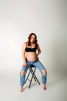 Kansas City Fine Art Studio Maternity Photography | Paola & Osawatomie Studio