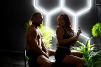Intimate Kansas City Couples Boudoir | Luxury Studio Photography