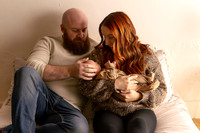 Kansas City Studio Lifestyle Newborn Photography | Natural & Timeless Newborn Portraits
