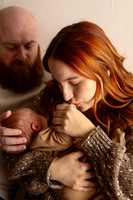 Kansas City Studio Lifestyle Newborn Photography | Natural & Timeless Newborn Portraits