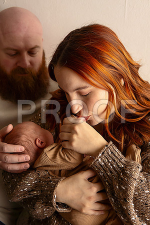 Kansas City Studio Lifestyle Newborn Photography | Natural & Timeless Newborn Portraits