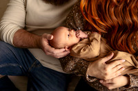 Kansas City Studio Lifestyle Newborn Photography | Natural & Timeless Newborn Portraits