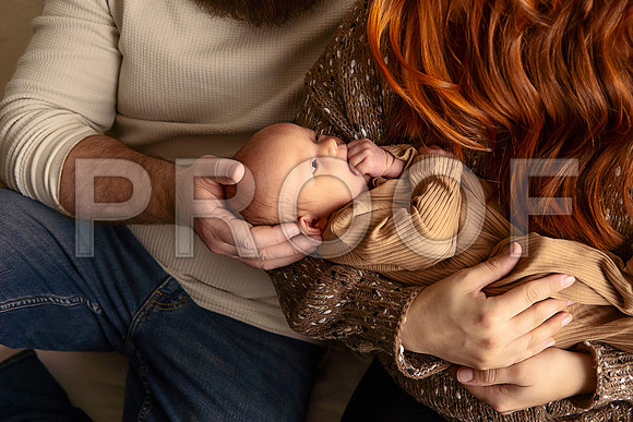 Kansas City Studio Lifestyle Newborn Photography | Natural & Timeless Newborn Portraits