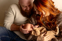 Kansas City Studio Lifestyle Newborn Photography | Natural & Timeless Newborn Portraits