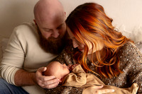 Kansas City Studio Lifestyle Newborn Photography | Natural & Timeless Newborn Portraits