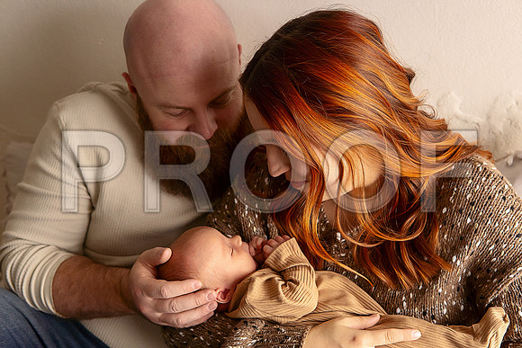 Kansas City Studio Lifestyle Newborn Photography | Natural & Timeless Newborn Portraits