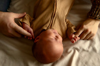 Kansas City Studio Lifestyle Newborn Photography | Natural & Timeless Newborn Portraits