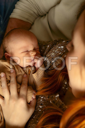 Kansas City Studio Lifestyle Newborn Photography | Natural & Timeless Newborn Portraits