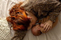 Kansas City Studio Lifestyle Newborn Photography | Natural & Timeless Newborn Portraits