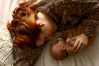 Kansas City Studio Lifestyle Newborn Photography | Natural & Timeless Newborn Portraits