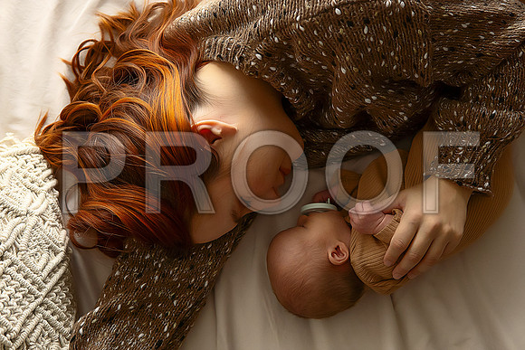 Kansas City Studio Lifestyle Newborn Photography | Natural & Timeless Newborn Portraits