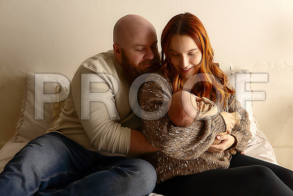 Kansas City Studio Lifestyle Newborn Photography | Natural & Timeless Newborn Portraits
