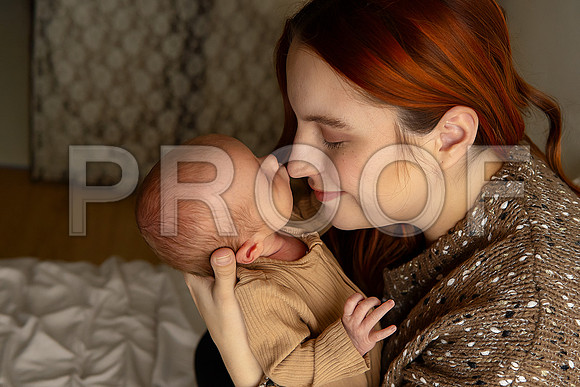 Kansas City Studio Lifestyle Newborn Photography | Natural & Timeless Newborn Portraits