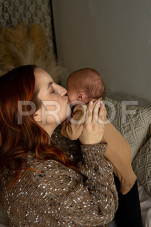 Kansas City Studio Lifestyle Newborn Photography | Natural & Timeless Newborn Portraits
