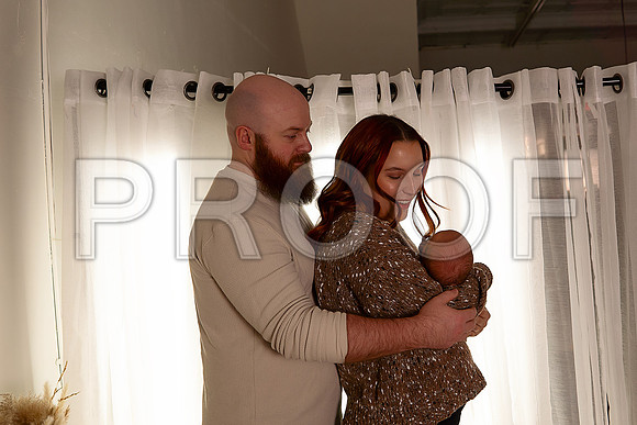 Kansas City Studio Lifestyle Newborn Photography | Natural & Timeless Newborn Portraits