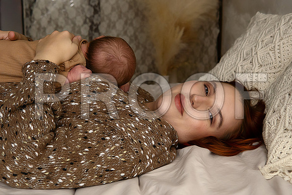 Kansas City Studio Lifestyle Newborn Photography | Natural & Timeless Newborn Portraits