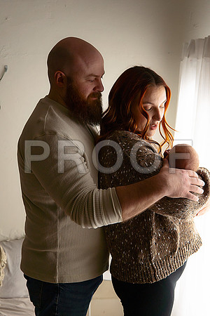 Kansas City Studio Lifestyle Newborn Photography | Natural & Timeless Newborn Portraits