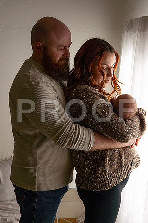 Kansas City Studio Lifestyle Newborn Photography | Natural & Timeless Newborn Portraits