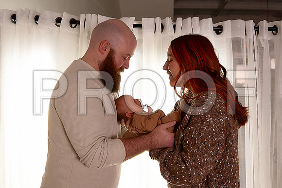 Kansas City Studio Lifestyle Newborn Photography | Natural & Timeless Newborn Portraits