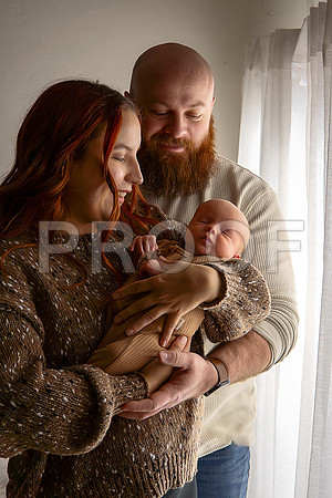 Kansas City Studio Lifestyle Newborn Photography | Natural & Timeless Newborn Portraits