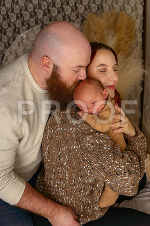 Kansas City Studio Lifestyle Newborn Photography | Natural & Timeless Newborn Portraits