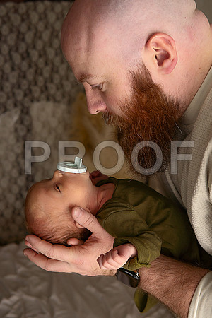 Kansas City Studio Lifestyle Newborn Photography | Natural & Timeless Newborn Portraits