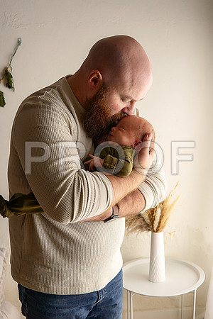 Kansas City Studio Lifestyle Newborn Photography | Natural & Timeless Newborn Portraits