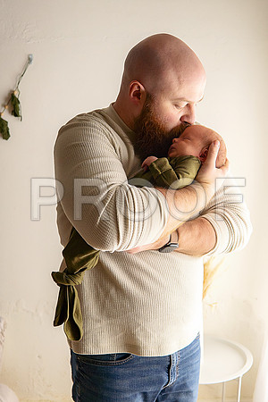 Kansas City Studio Lifestyle Newborn Photography | Natural & Timeless Newborn Portraits