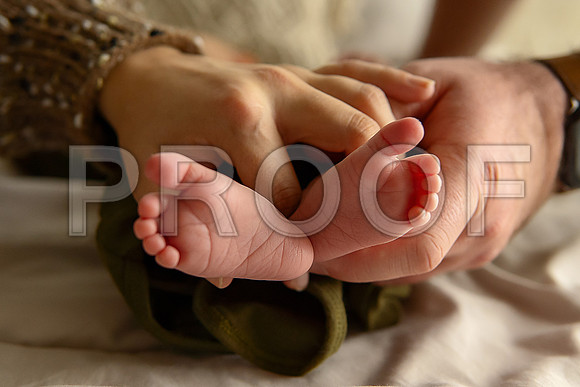 Kansas City Studio Lifestyle Newborn Photography | Natural & Timeless Newborn Portraits