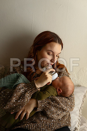 Kansas City Studio Lifestyle Newborn Photography | Natural & Timeless Newborn Portraits