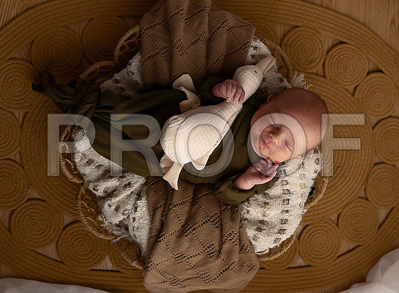 Kansas City Studio Lifestyle Newborn Photography | Natural & Timeless Newborn Portraits
