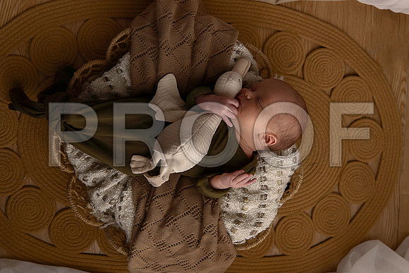 Kansas City Studio Lifestyle Newborn Photography | Natural & Timeless Newborn Portraits