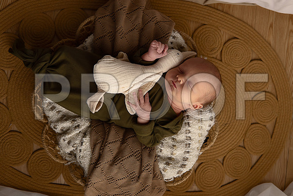 Kansas City Studio Lifestyle Newborn Photography | Natural & Timeless Newborn Portraits