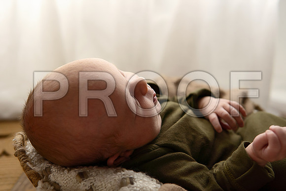 Kansas City Studio Lifestyle Newborn Photography | Natural & Timeless Newborn Portraits