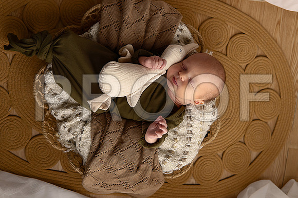 Kansas City Studio Lifestyle Newborn Photography | Natural & Timeless Newborn Portraits