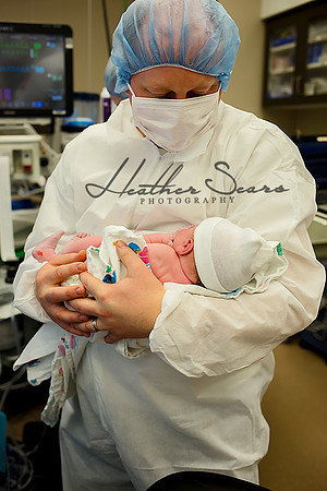 Hospital Birth Photography KC | C-Section Delivery Coverage